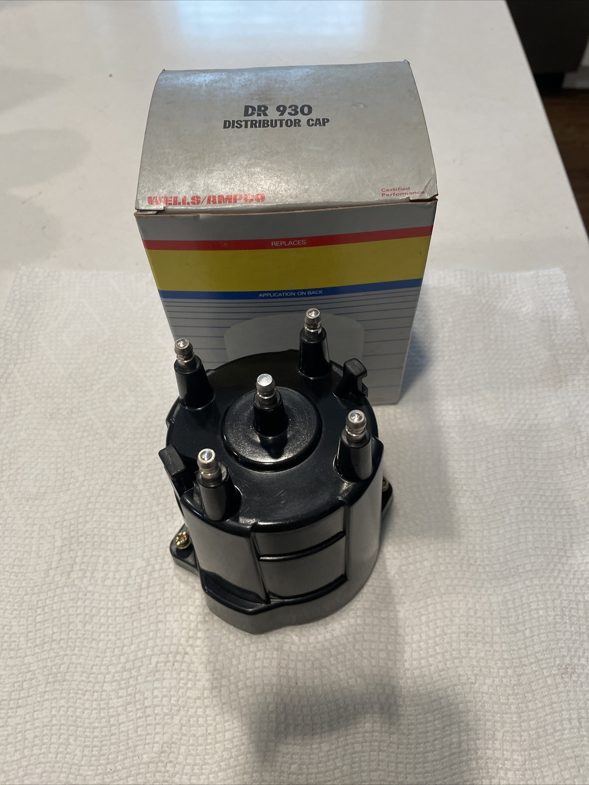New Wells 4 Cylinder Distributor Cap 1982-88 Chevrolet Buick Olds 1985771