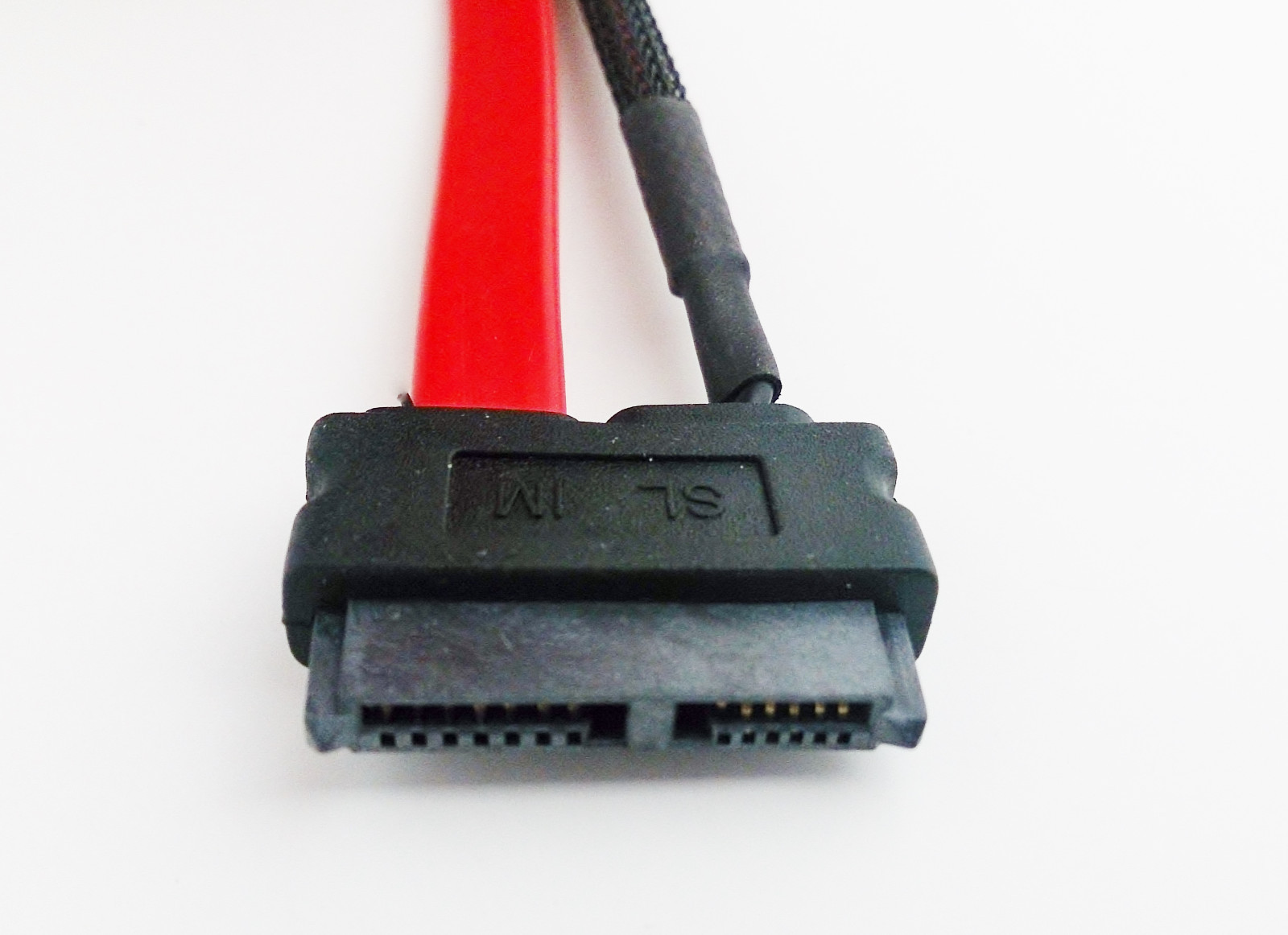 20" SATA Data and Power Slimline Combo Cable Adapter with LP4 Power 20in
