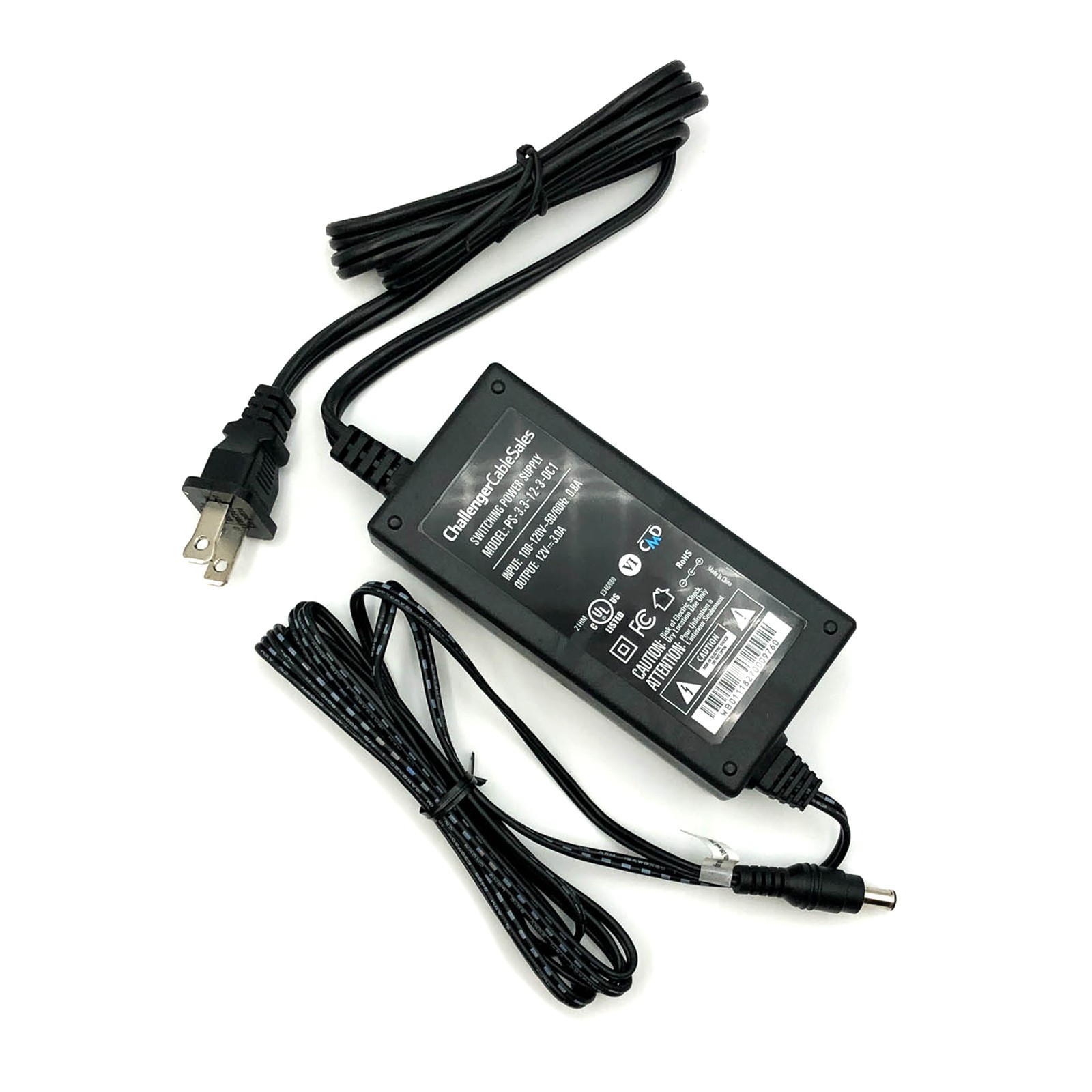 Genuine Replacement GME GME24A-120200FDS2 Switching Power Adapter 12V
