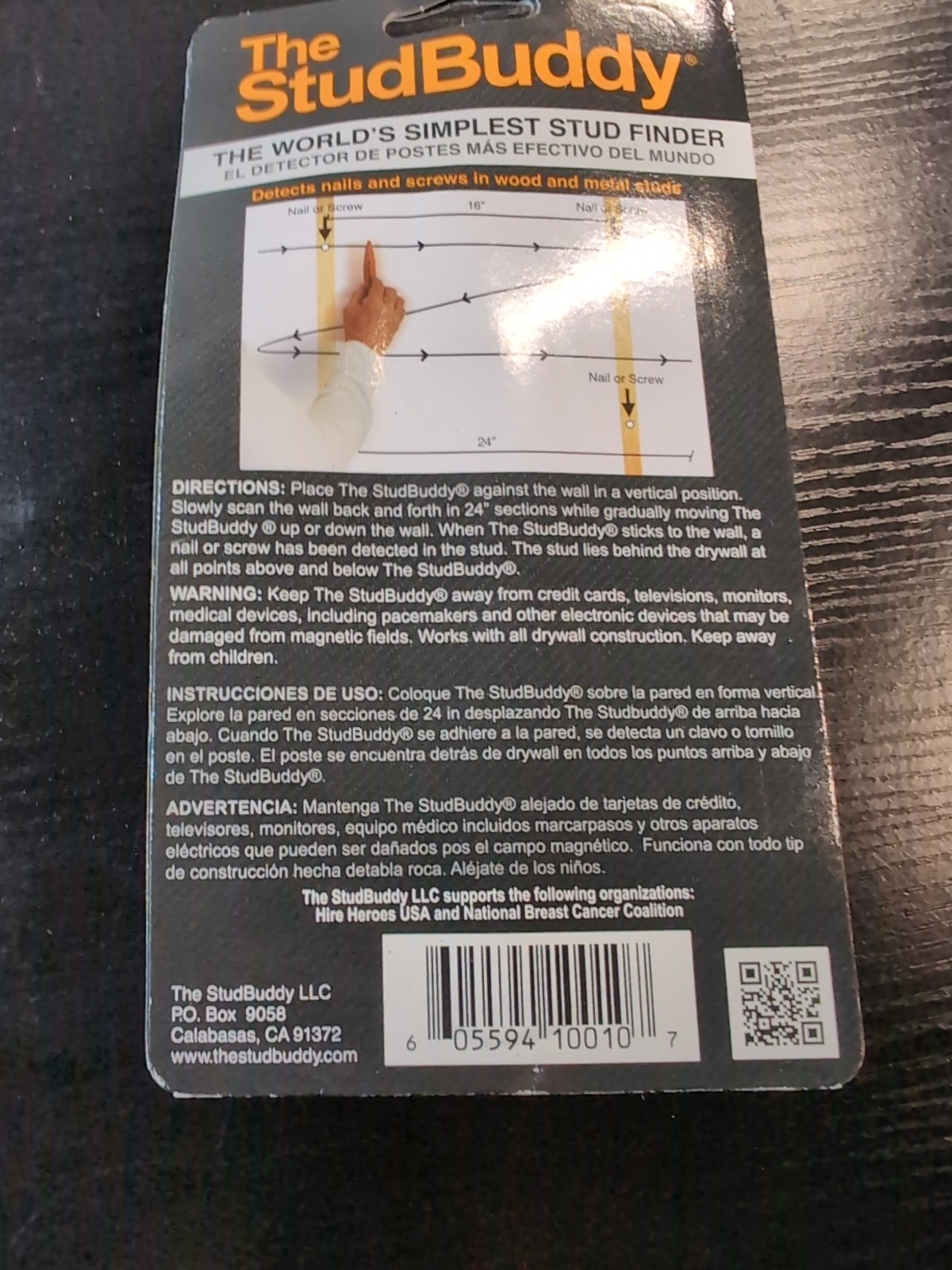 The StudBuddy Magnetic Stud Finder 3 piece