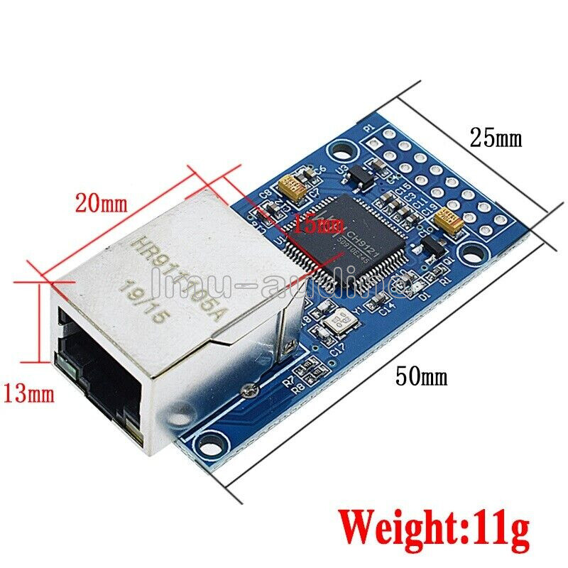 CH9121 Serial Port to Ethernet Networking Module Single Chip Microcomputer
