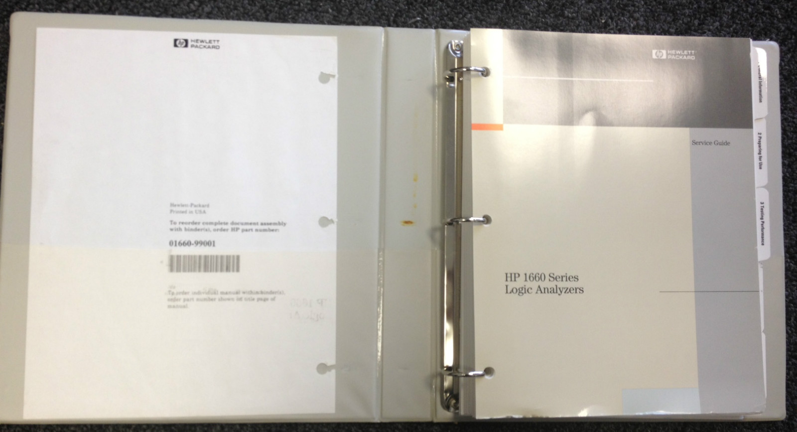 HEWLETT PACKARD HP 1360 SERIES LOGIC ANALYZERS SERVICE GUIDE