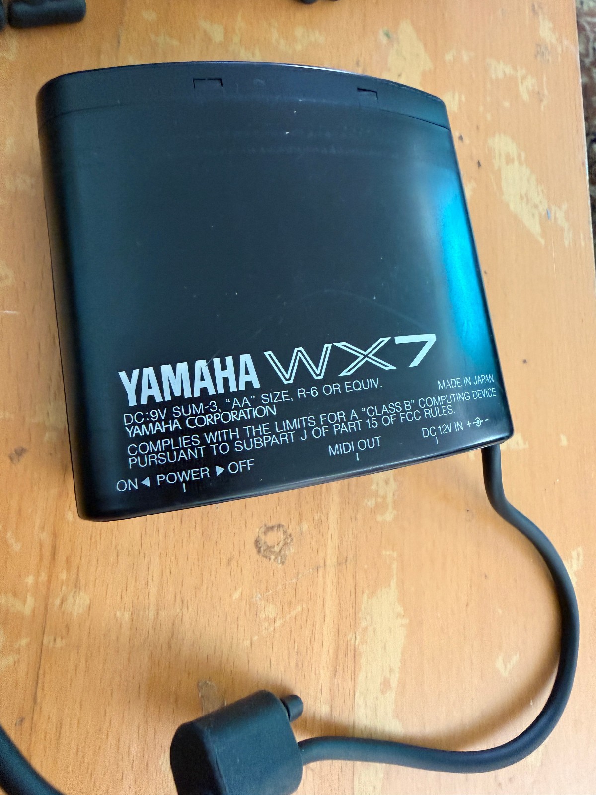 Yamaha WX7 Vintage Wind Controller from JAPAN NICE Condition!