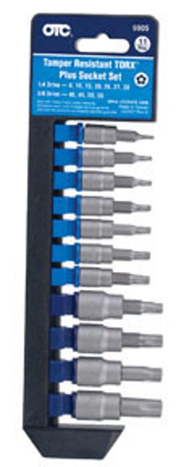 11 Pc. Tamper-Resistant TORX Plus Socket Set OTC-5905 Brand New!