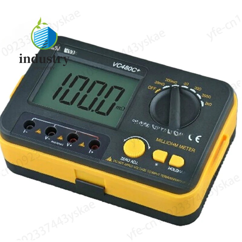 New High Precision Multimeter Digital Milliohm Multimeter VC480C+ Milliohm Meter