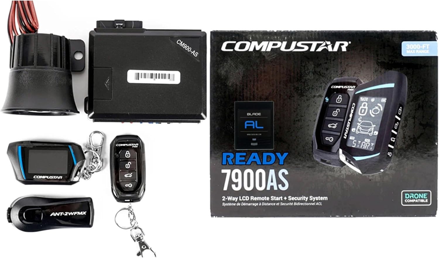 2-Way Remote Start & Alarm Bundle - 3000ft Range