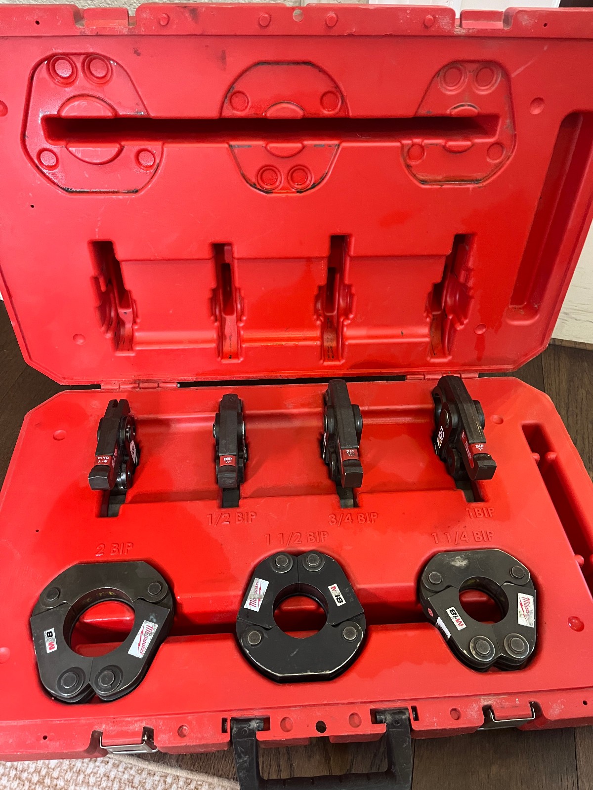 Milwaukee 49-16-2697  Press Ring Jaw Set 1/2" Through 2"