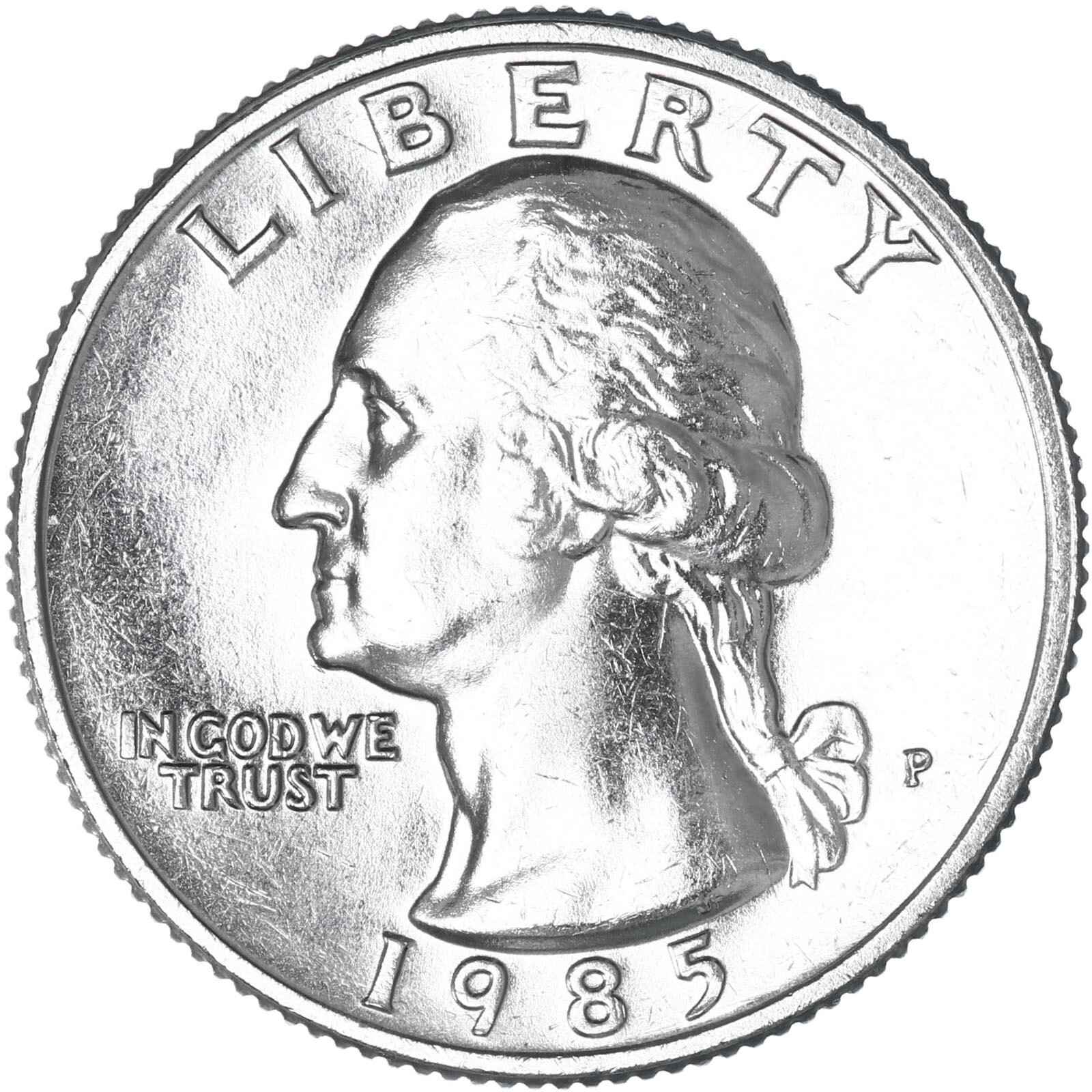 1985 P Washington Quarter BU US Coin