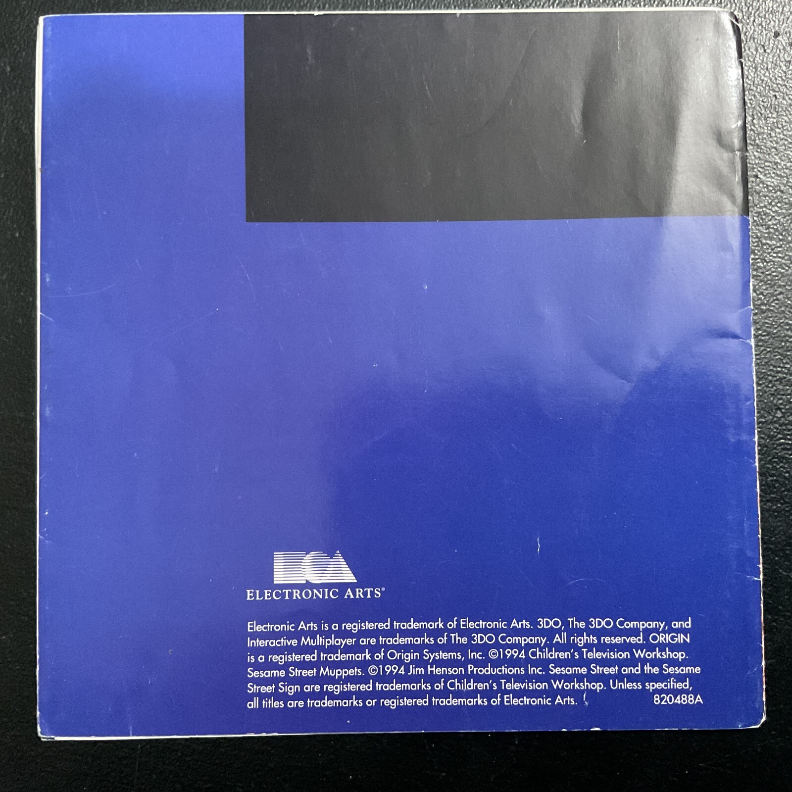 Electronic Arts EA Panasonic 3DO Insert Only