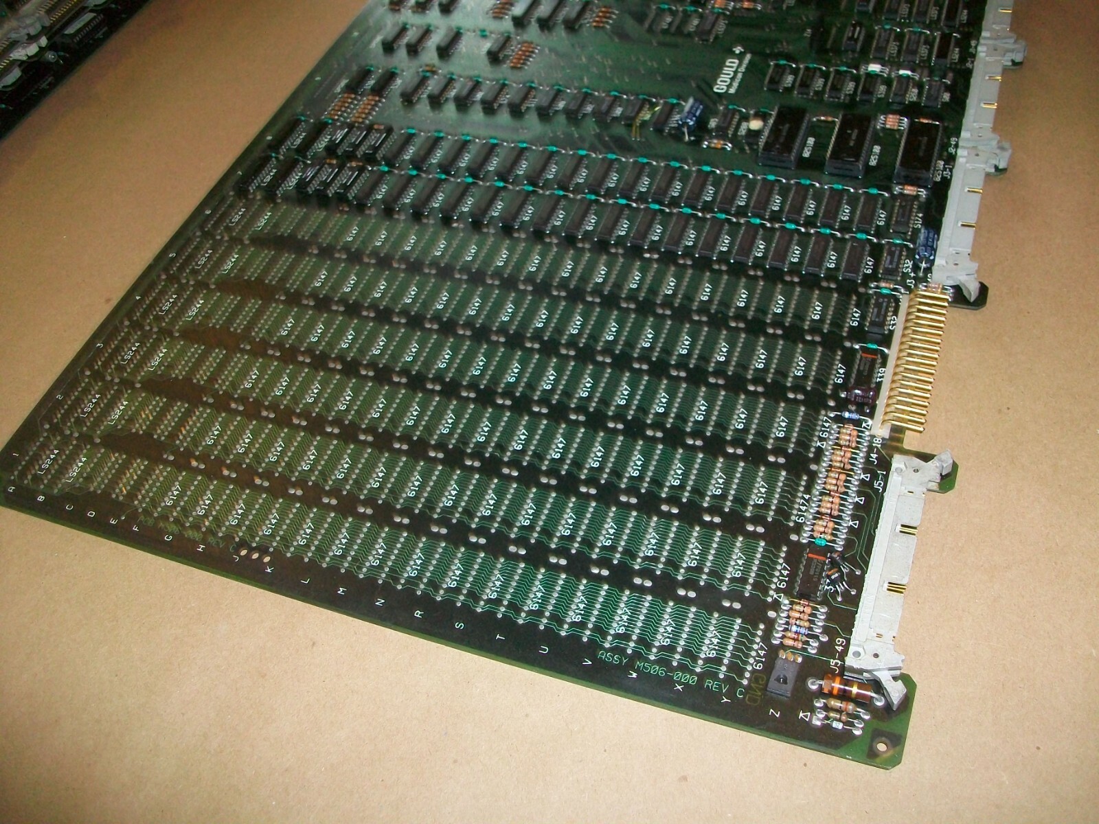 Gould Memory Module Prom PC Board M506-000 Rev. C Used