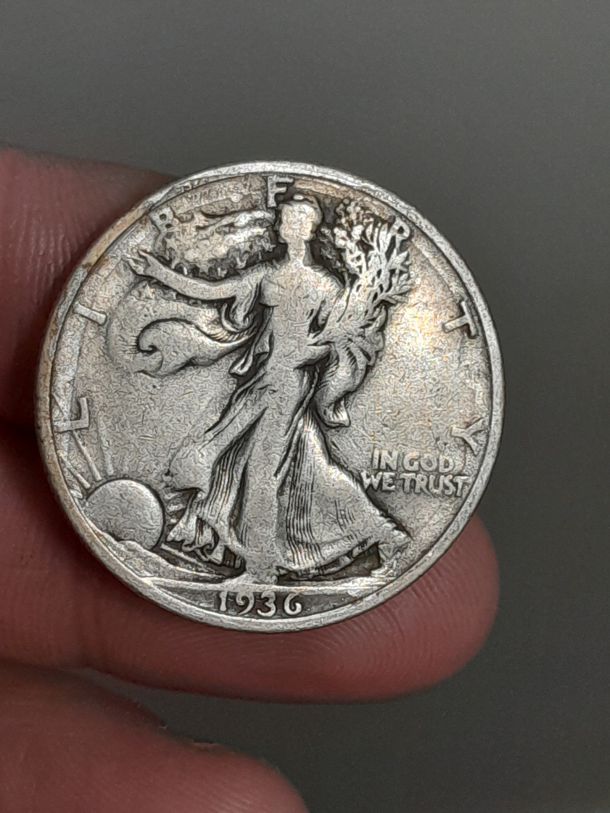 1936- S Walking Liberty Half Dollar
