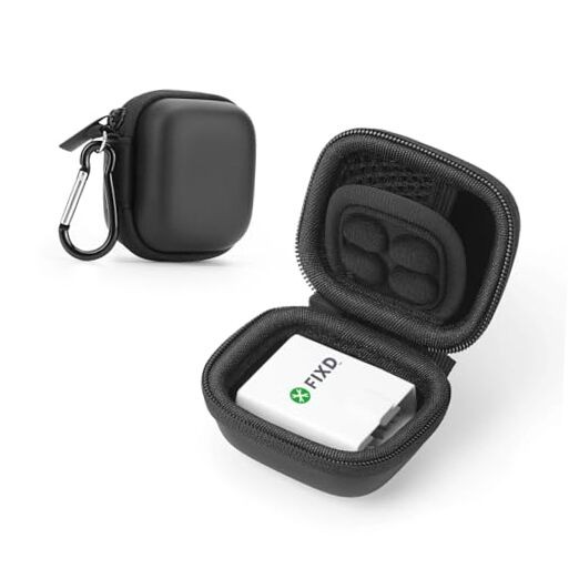 Black Bluetooth OBD2 Scanner Case for FIXD Car Diagnostic Tool