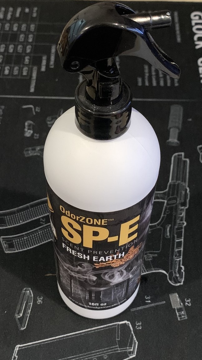 Dead End Game Calls OdorZONE SP-E Scent Prevention Spray, Fresh Earth, 16 fl oz