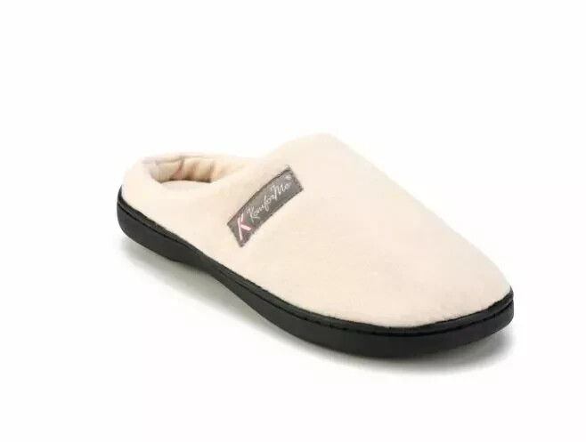 WOMEN MEMORY FOAM WARM FLEECE SLIPPERS ANTI-SKID BREATHABLE SOLE INDOOR & HOME