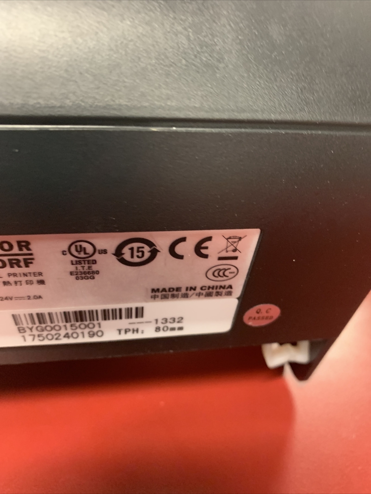 Wincor Nixdorf TH200i USB Printer - Refurbished