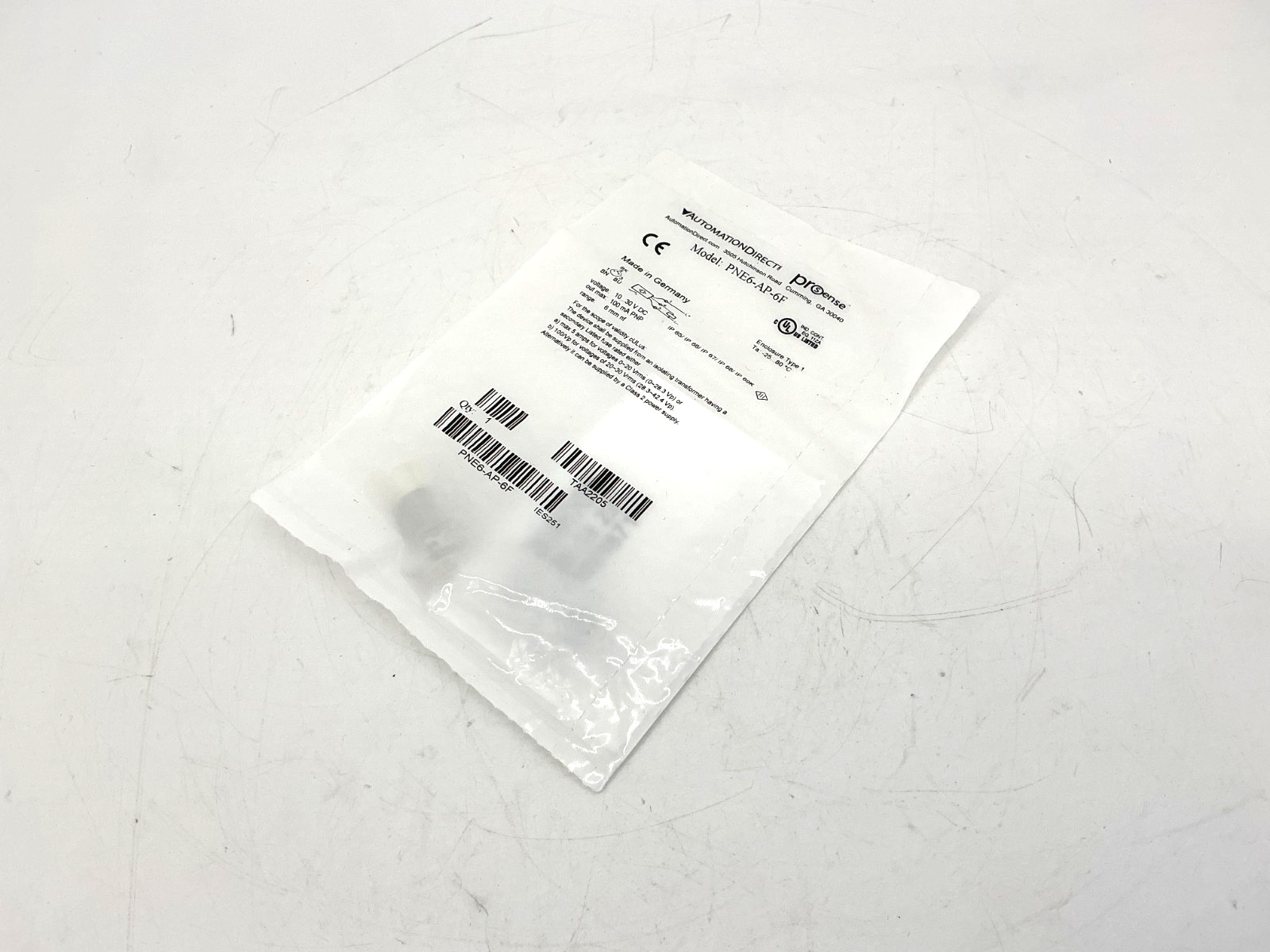 New Automation Direct PNE6-AP-6F Inductive Proximity Sensor SR-6mm 3Pin 10-30VDC