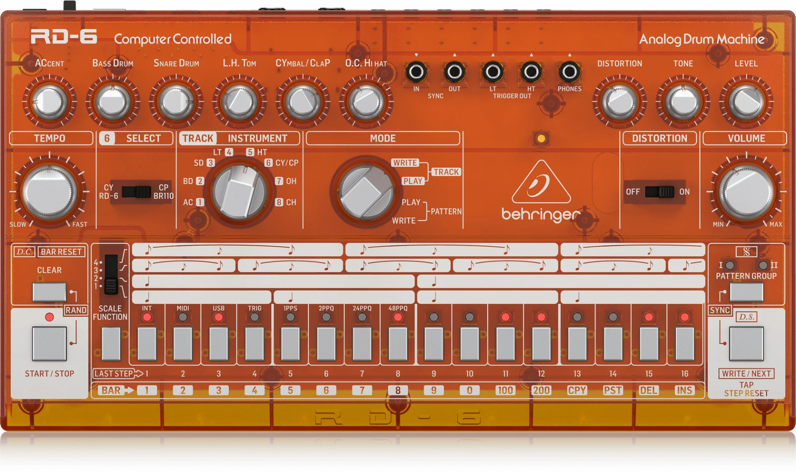 Behringer RD-6-TG Classic Analog Drum Machine