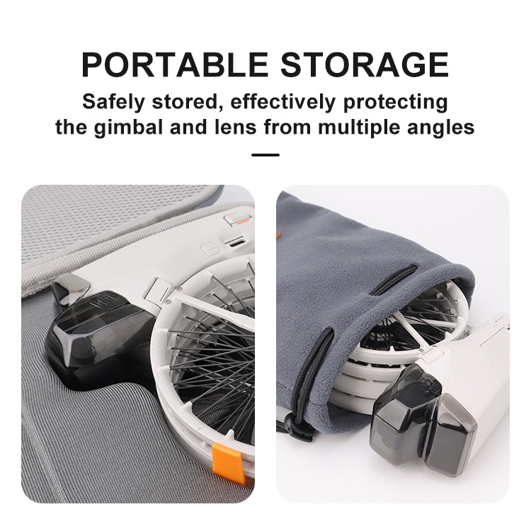 For DJI FLIP Drone Gimbal Protective Silicone Lens Cover Anti-scratch Dustproof
