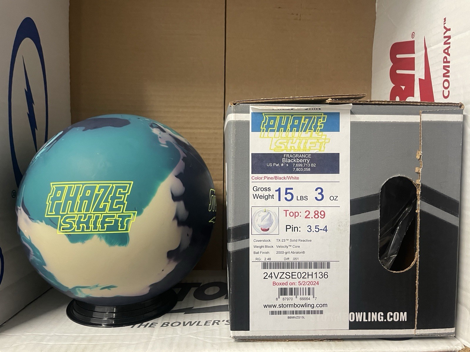 Storm Phaze Shift 15lbs! Overseas! NIB!