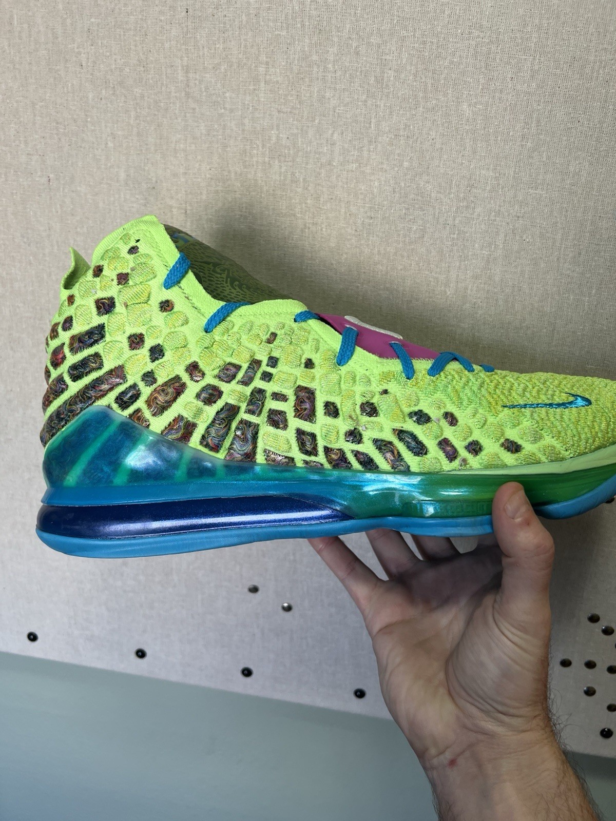 Mens Nike LeBron XVII AS Promo (CV8075 300) No Box Size 18