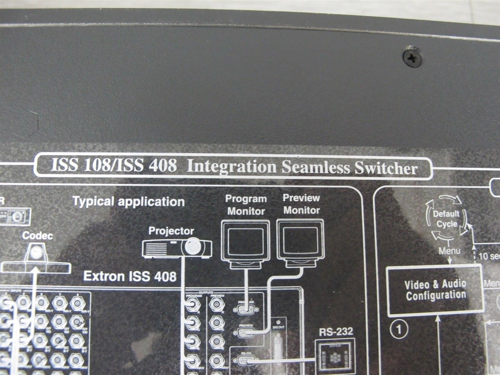 Extron ISS 408 Integration Seamless Switcher 8-Input 60-423-01