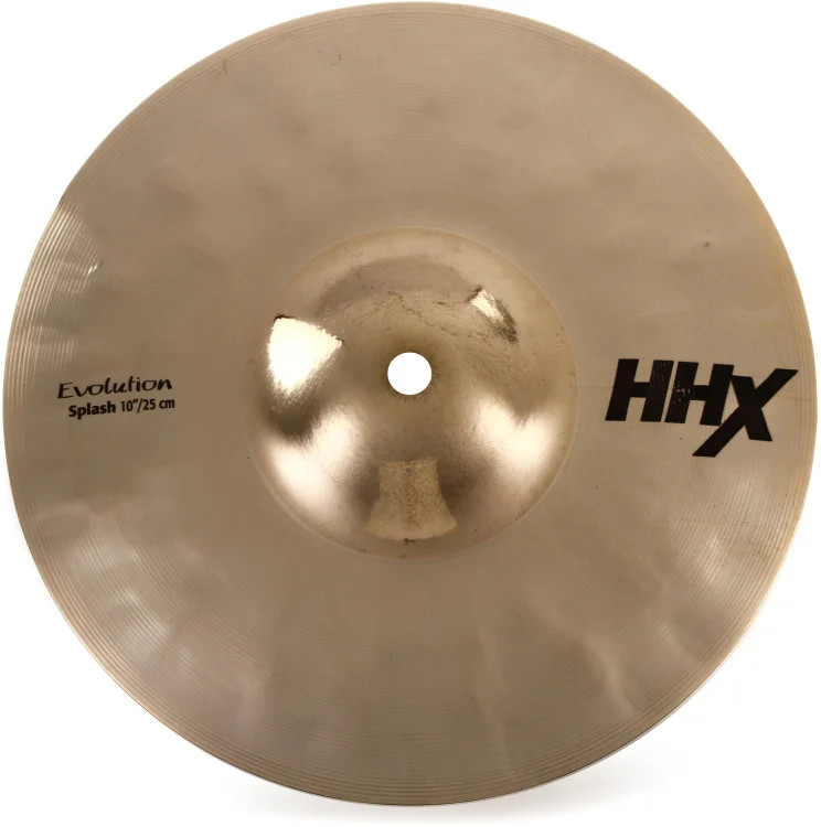 Sabian 10" HHX Evolution Splash Cymbal - Brilliant Finish