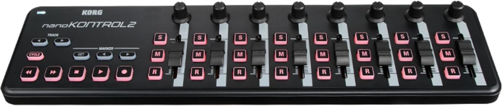 nanoKONTROL2 USB Control Surface, Black