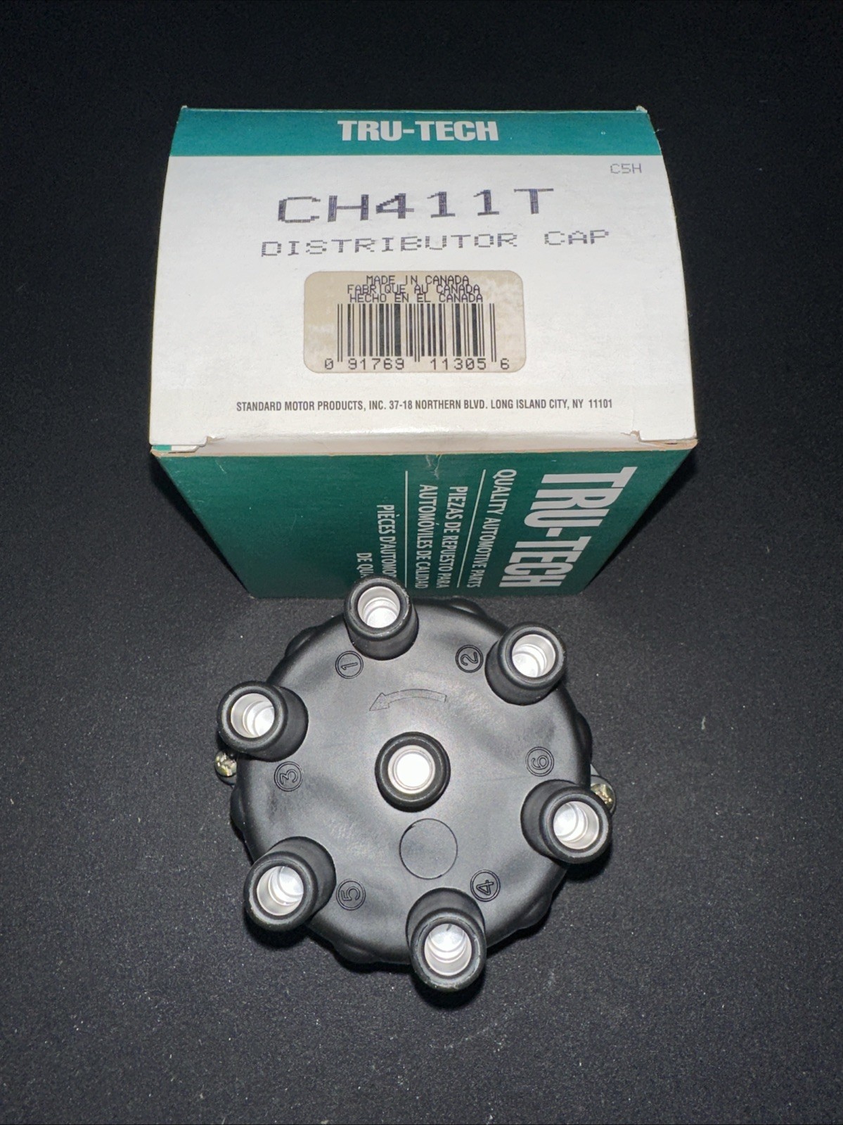 STANDARD/TRU-TECH CH411T Distributor Cap FREE SHIPPING!!!