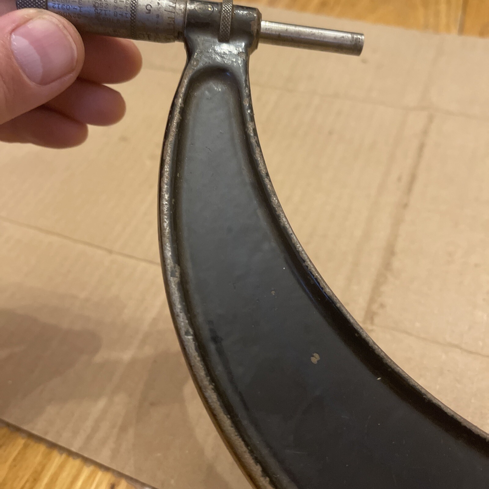 Starrett No.436, 8-9" Outside Micrometer