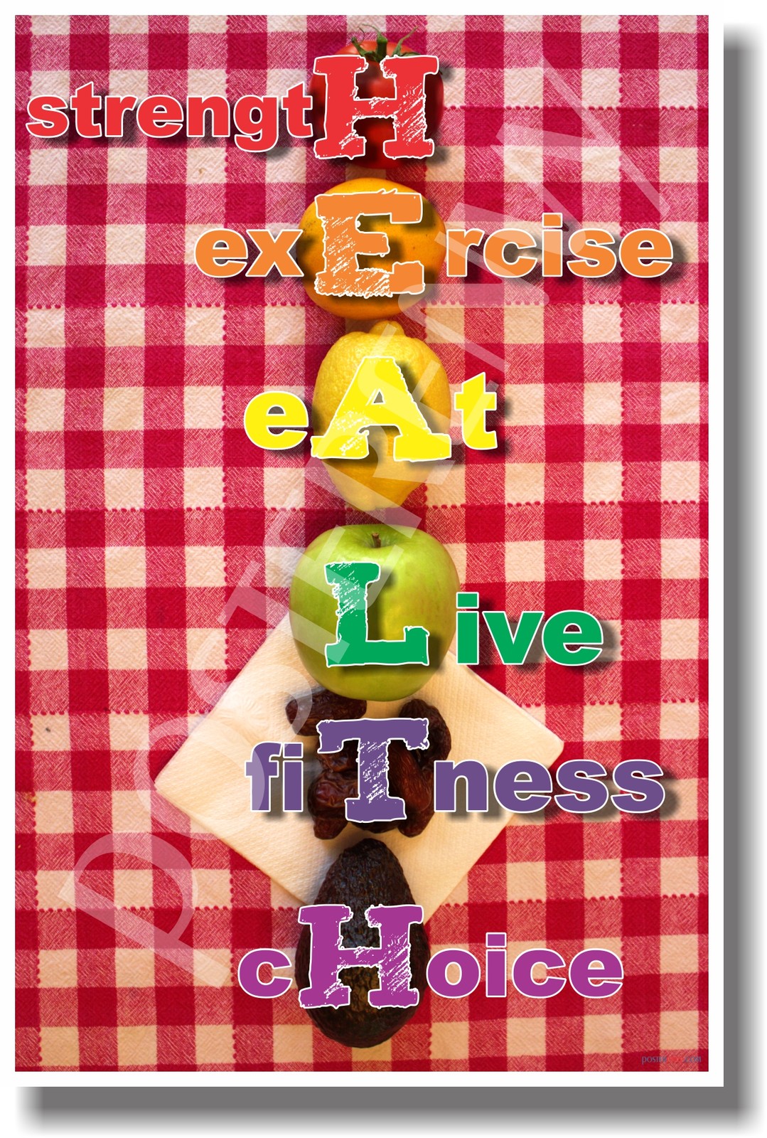 HEALTH - NEW Health Poster
