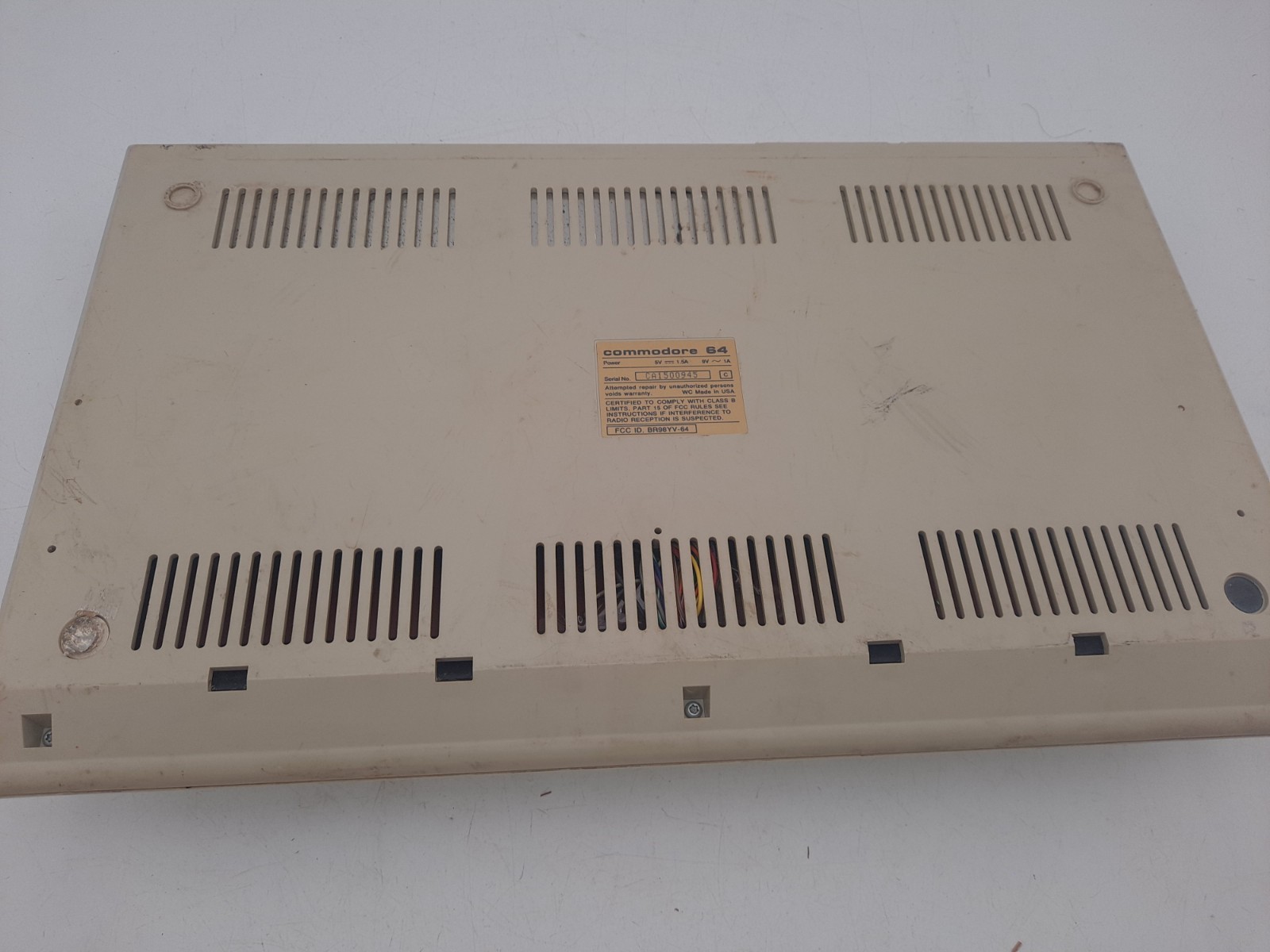Lot 2 Commodore 64 C C64 Computer Consoles Tested No Accessory see Video
