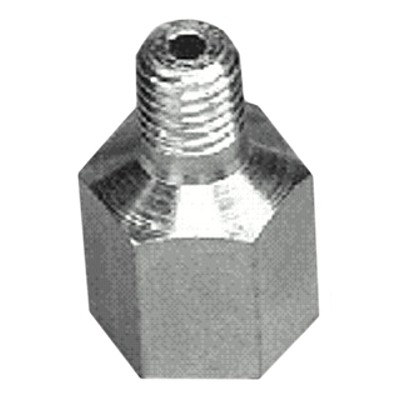 Grease Fitting Adapters, Straight, Male/Female, 7/16 in (NS) Alemite 305859