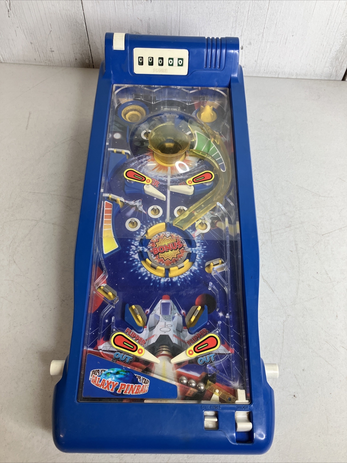 Vintage Radio Shack 60-1171 Galaxy Pinball Tabletop Game - READ DETAILS