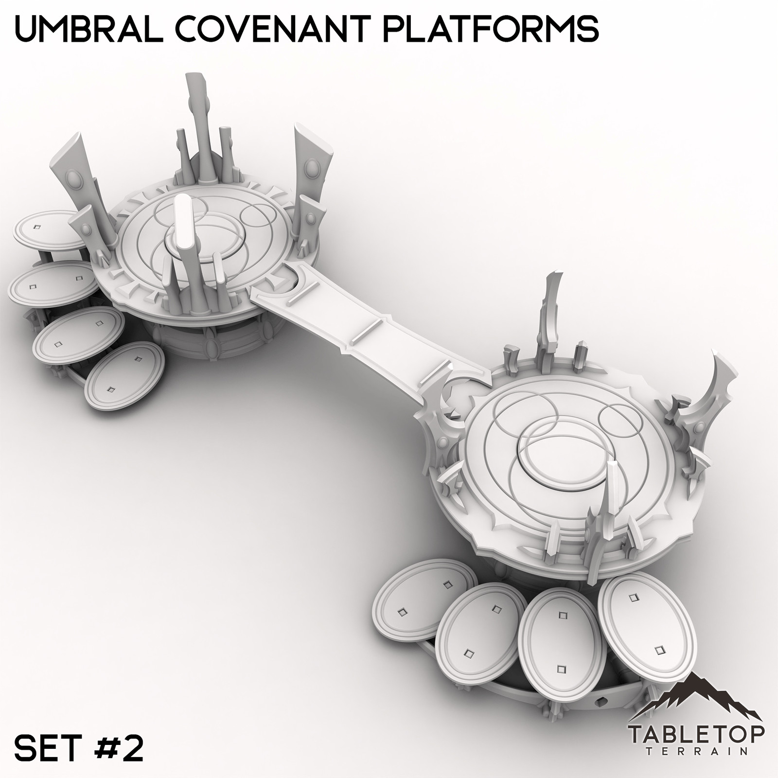Umbral Covenant Platforms - Space Elves Grimdark Wargaming