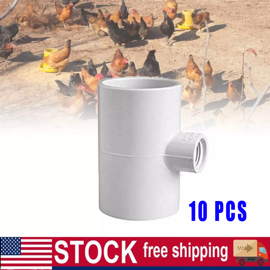 10pcs three-way Connector For Chicken Waterer Fully Automatic