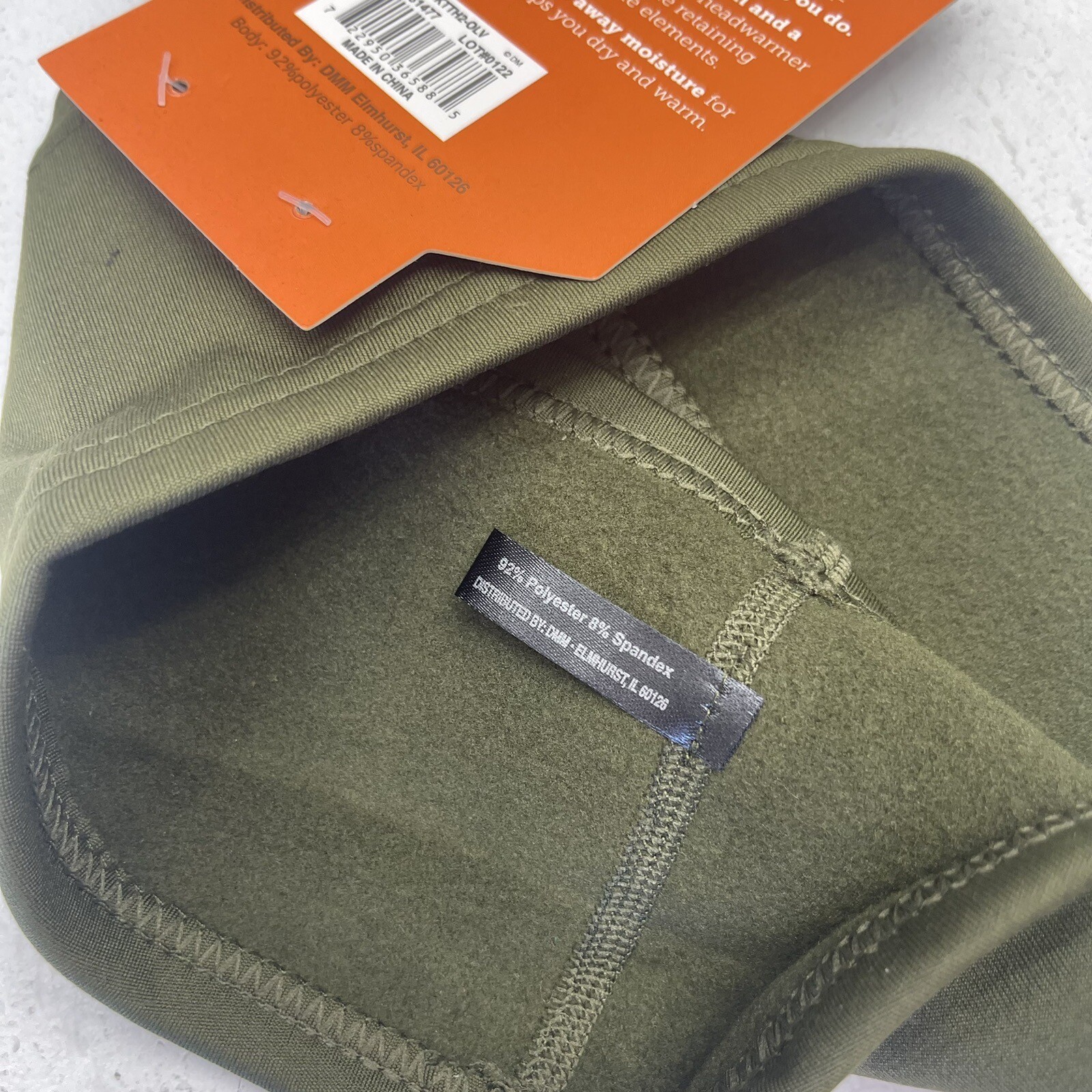Therma Tech Head Warmer Head Band Green New