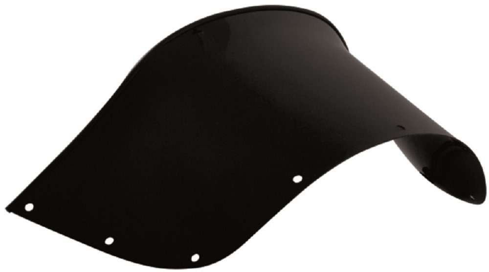 Ski-Doo Formula Grand Touring 583, 1995-1998, 6" Solid Black Windshield