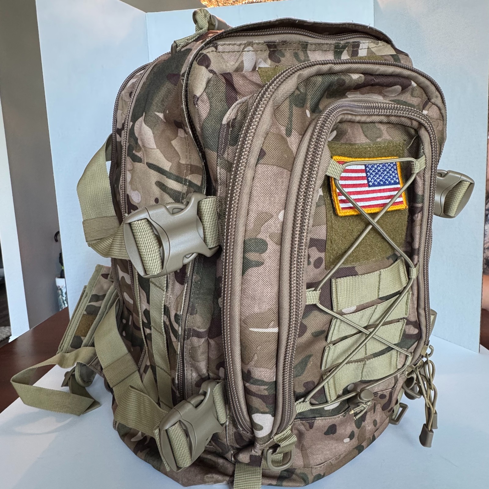 Multicam Tactical Assault Backpack - Military Style Daypack - MOLLE -...