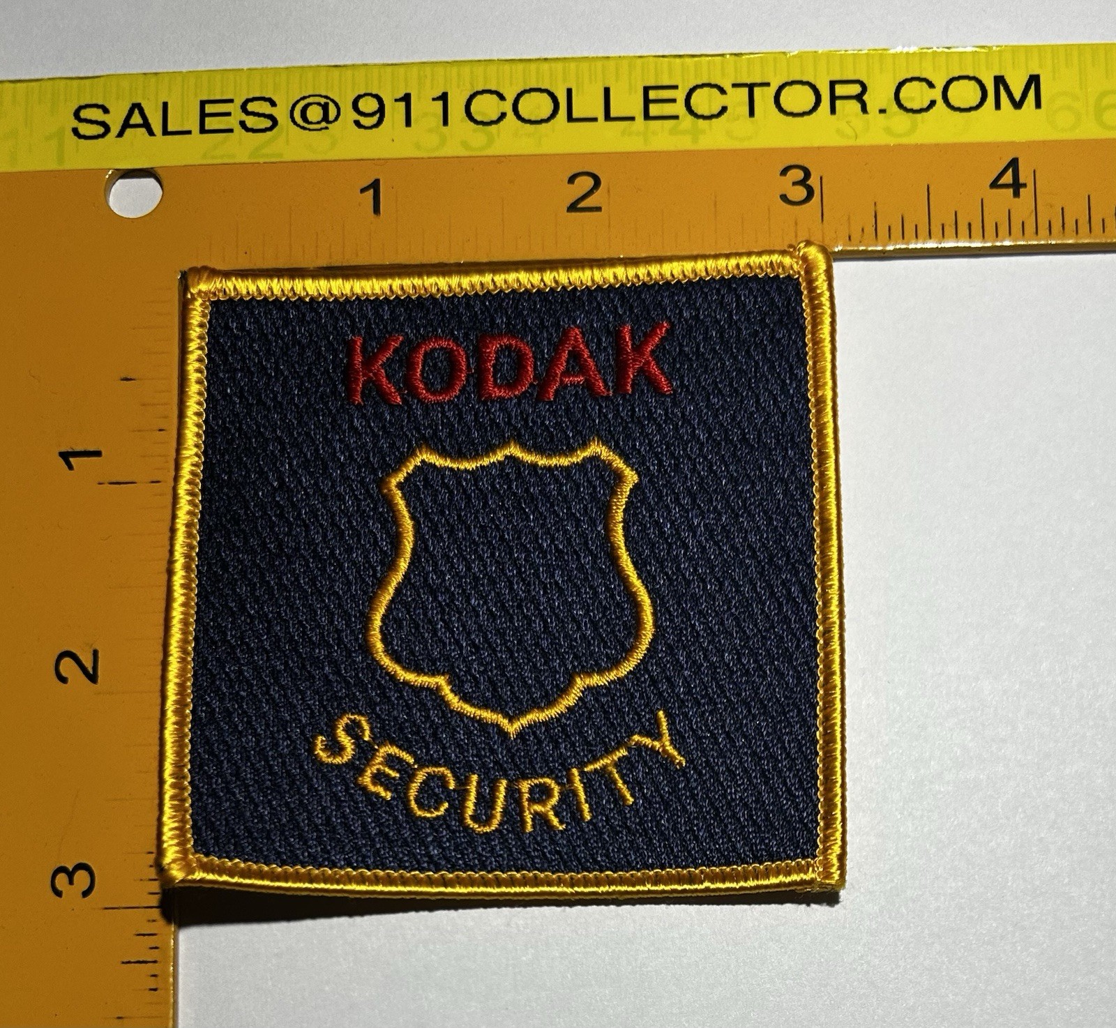 VINTAGE CALIFORNIA? KODAK SECURITY PATCH #PDD117