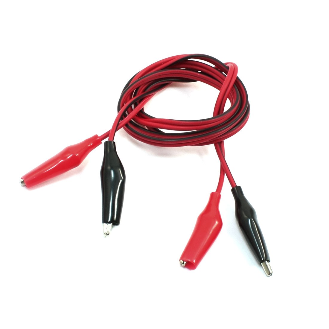 One Meter Two Alligator Clip Both End Tester Cable Wire String for Video