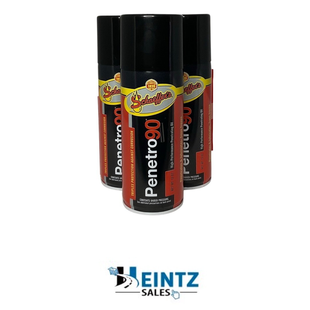 Schaeffer's 0190-3 PACK Penetro90 - High Performance Penetrating Oil -13 oz