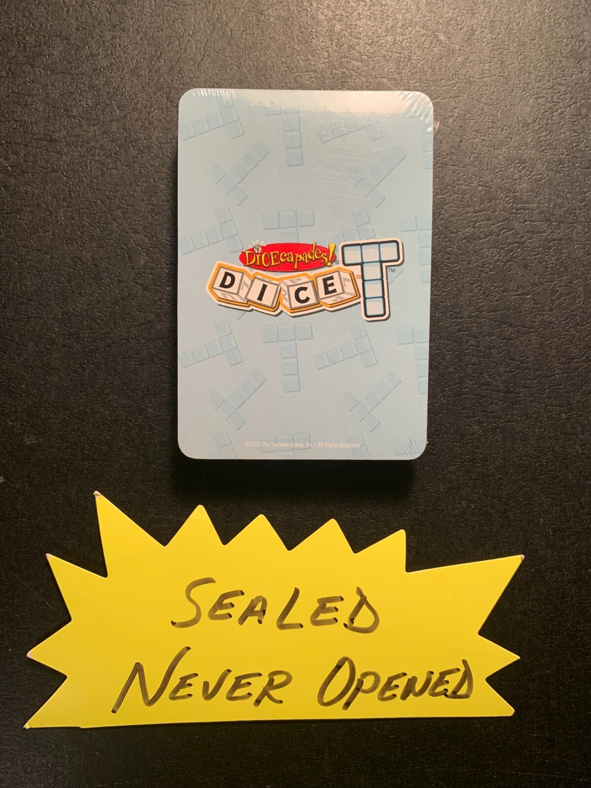 Dicecapades Dice Game CARDS Sealed NOS Never Opened Game Replacements FREE SHIP
