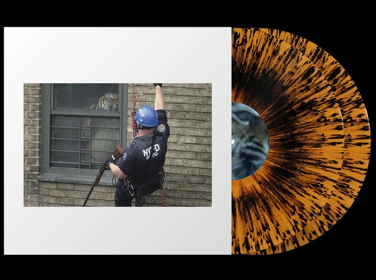 Armand Hammer Shrines Orange Black Splatter Deluxe 2LP Vinyl BRAND NEW