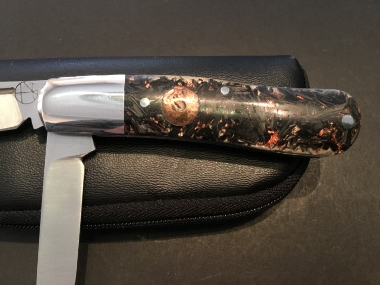 Custom Kirilov Custom Knives “Mars” 2 Blade Slipjoint Folder Folding Knife
