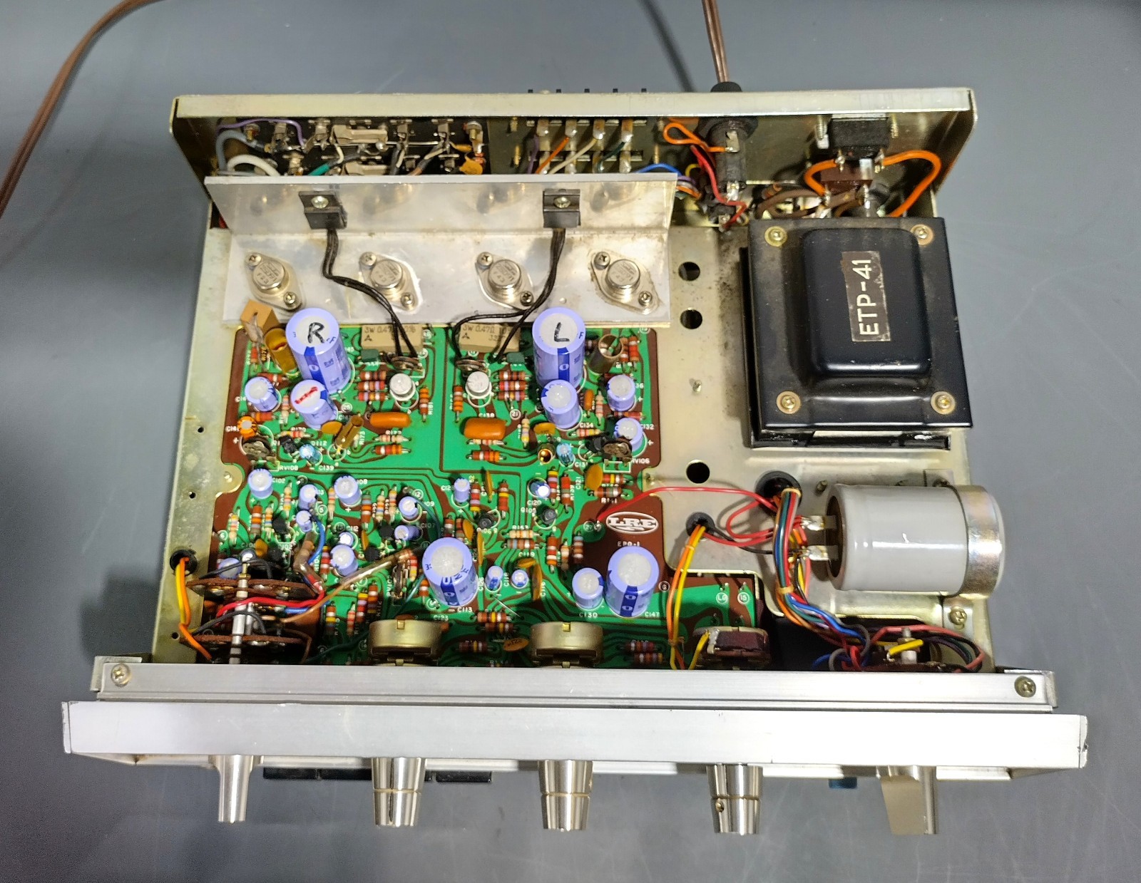 Lafayette LA-950 37.5W Per Channel 8Ω Solid-State Stereo Amplifier Power Tested