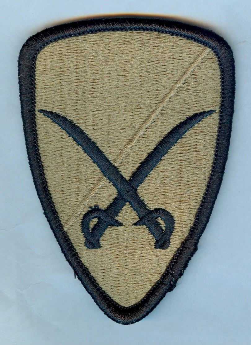 U.S. ARMY 6th CAVALRY BRIGADE SHOULDER PATCH - MULTICAM  / OCP ... X