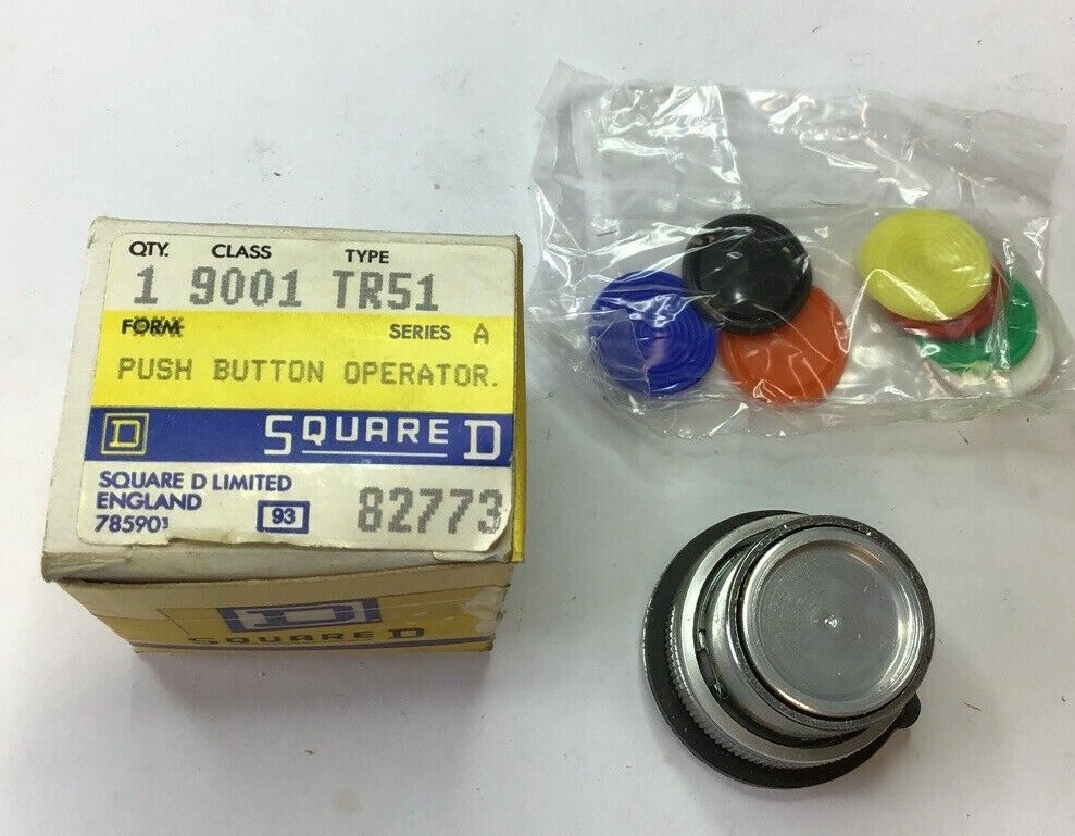 SQUARE D 9001 TR51 SERIES A PUSH BUTTON OPERATOR