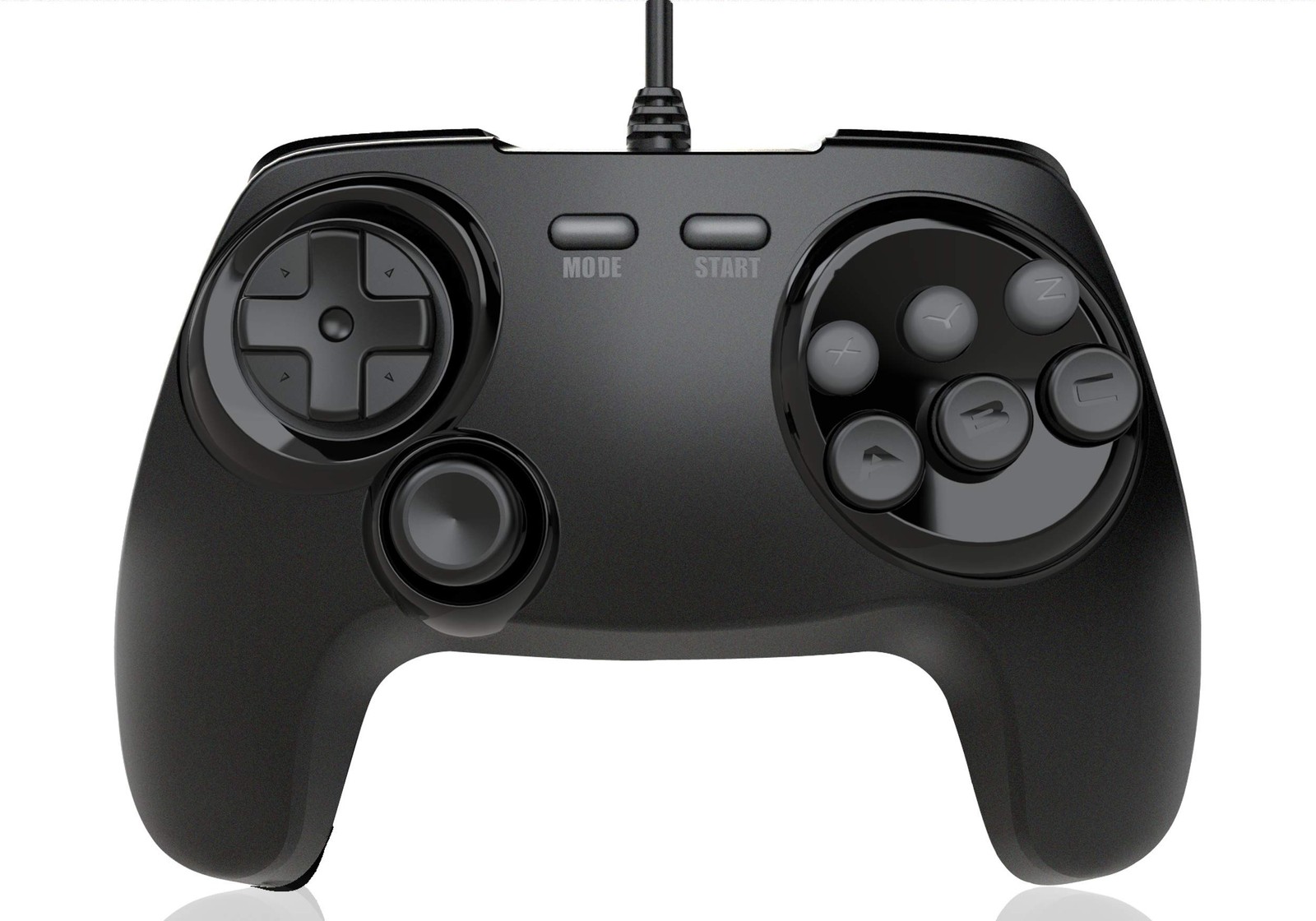 Retro Fighters BrawlerGen 2-in-1 Controller - Black, Special Edition Gray