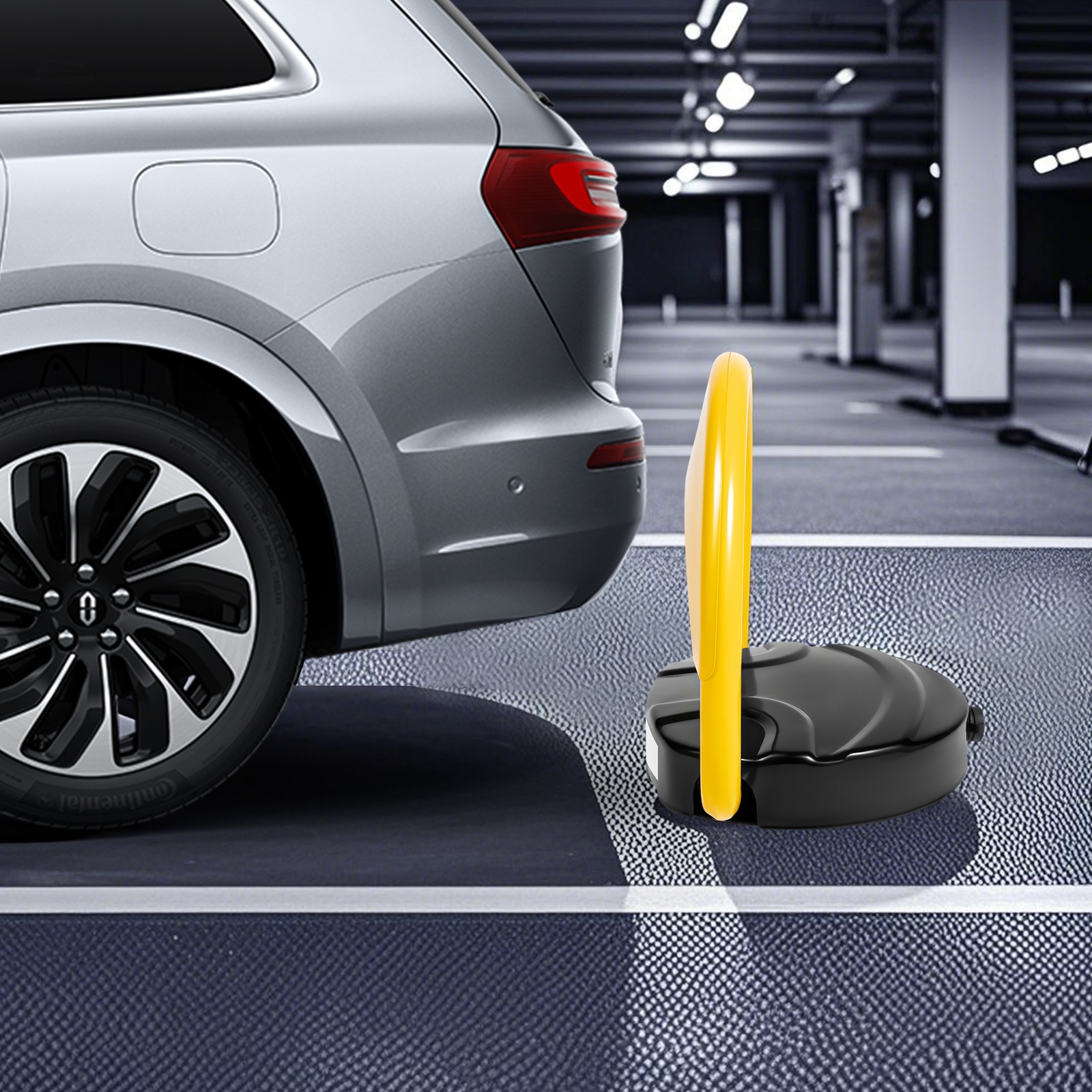 Car Parking Spot Lock Remote Control Anti-Collision Foldable Barrier Auto Sensor