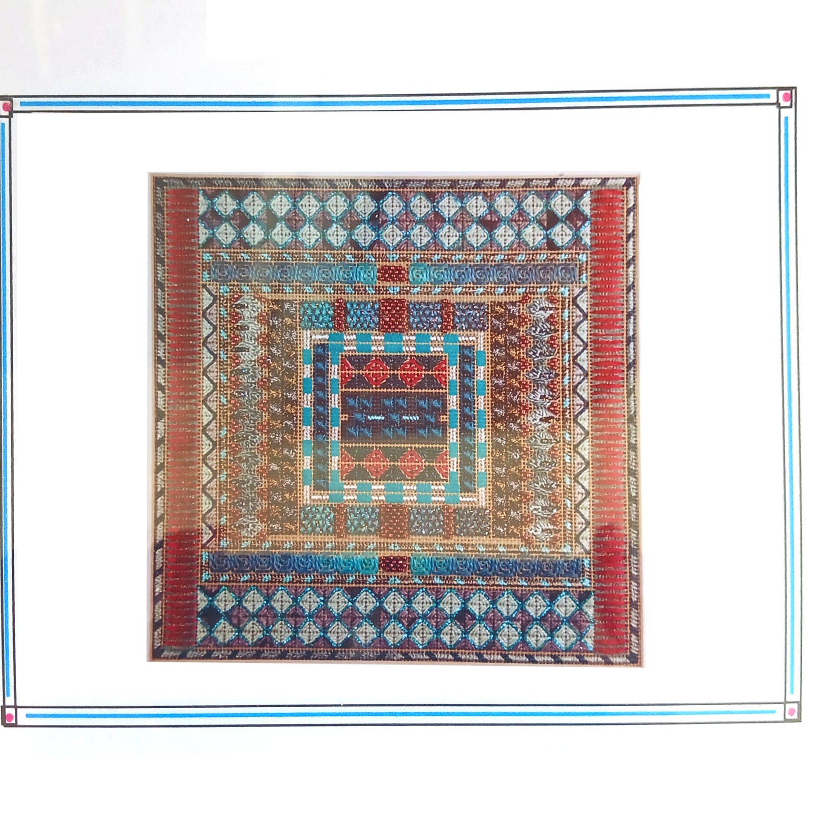 ORNA WILLIS STITCH GUIDE:  EQUILIBRIUM CHRISTMAS ORNAMENT  BM